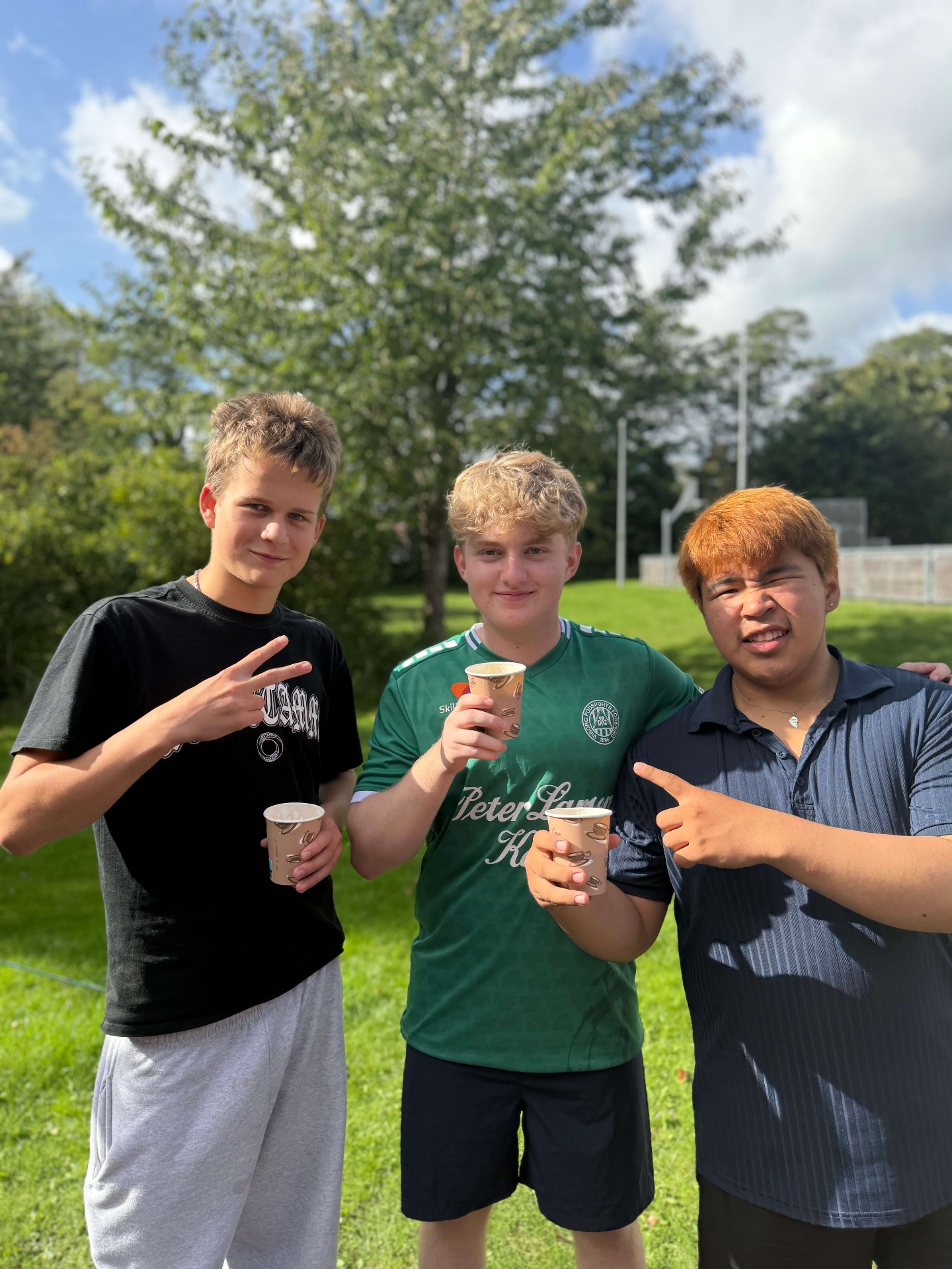 Pause med kaffe