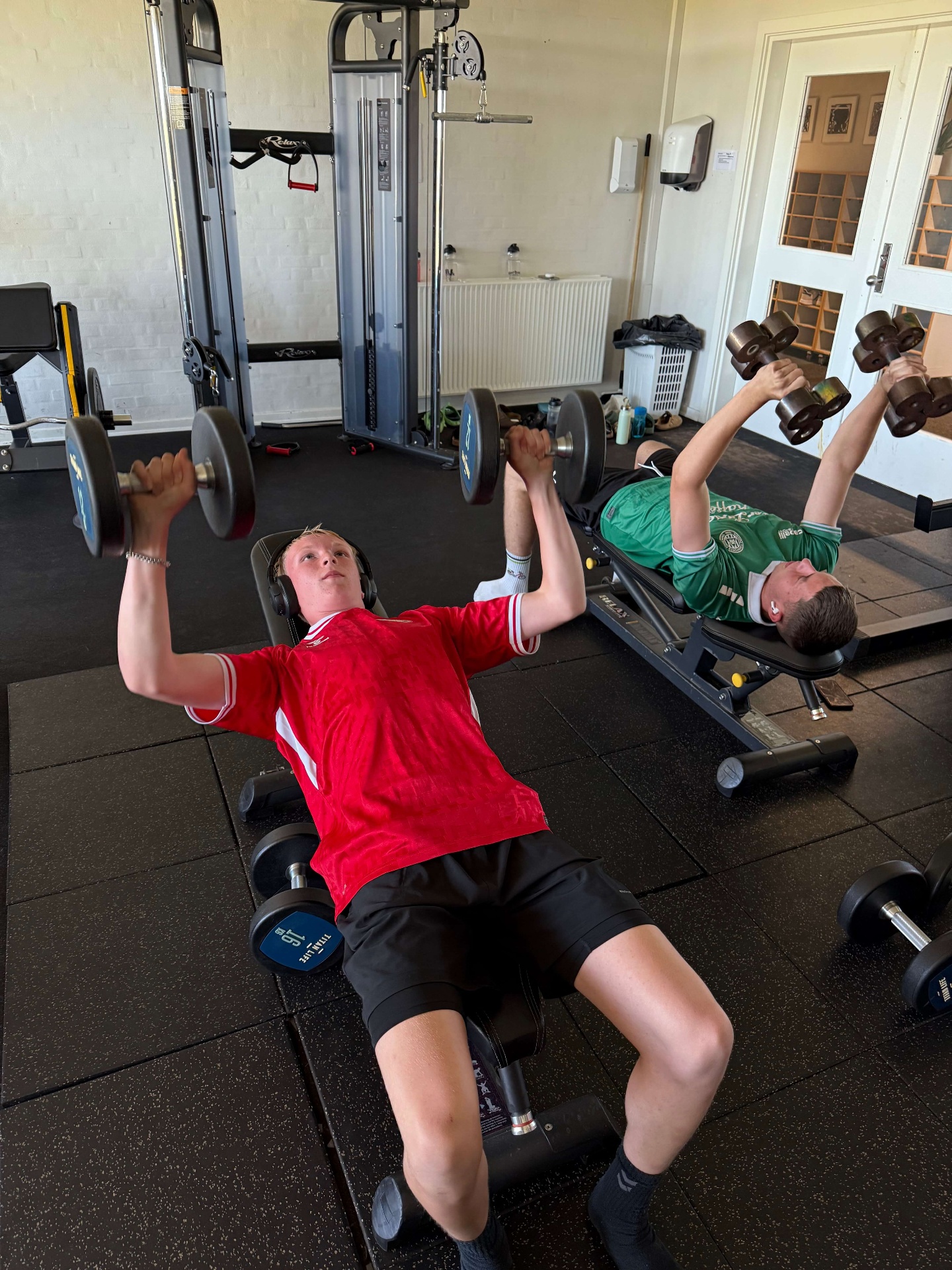 Fitness på Nørbæk Efterskole