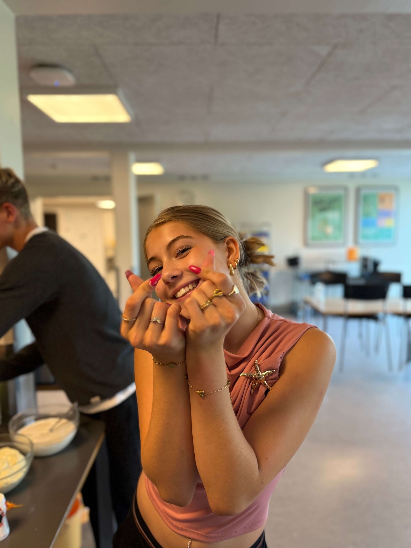 Smil i køkkenet